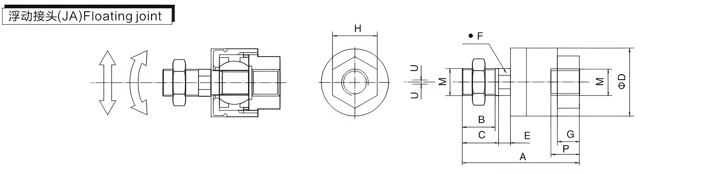 C96 Series Standard Pneumatic Cylinders C96系列标准气缸