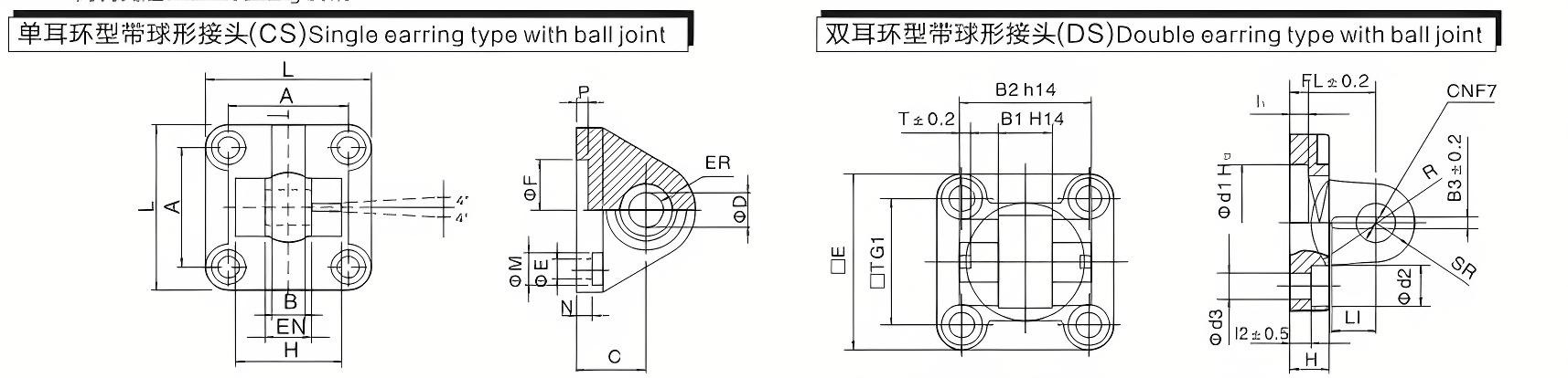 C96 Series Standard Pneumatic Cylinders C96系列标准气缸