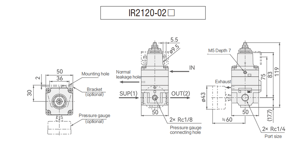 Pneumatic precision air pressure valve 气动精密气压阀
