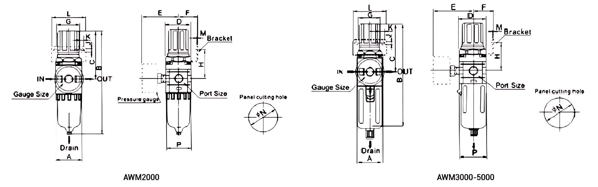 Oil mist separator pressure reducer 油雾分离器减压器