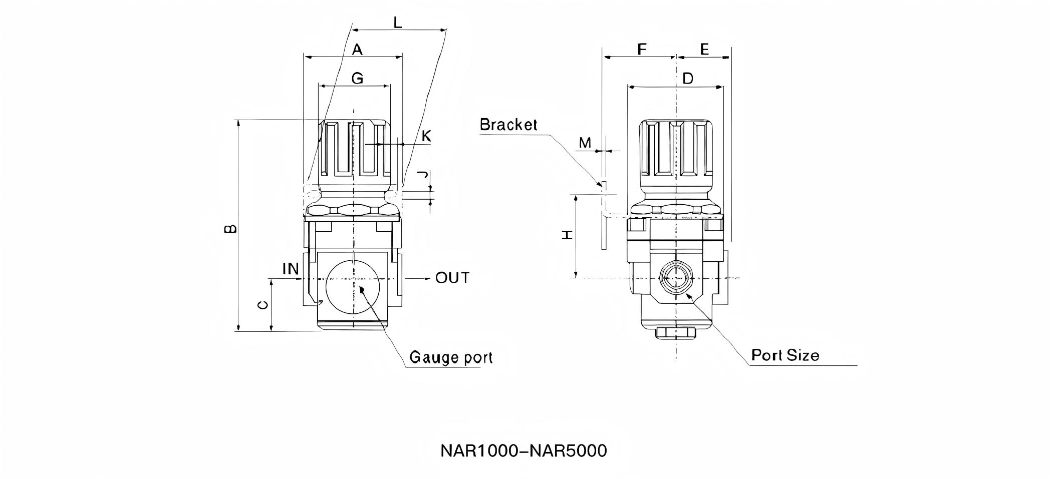 Air pressure regulator SMC调压器