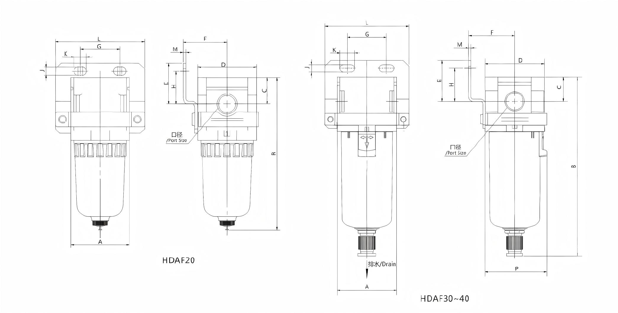 Air filter HDA系列