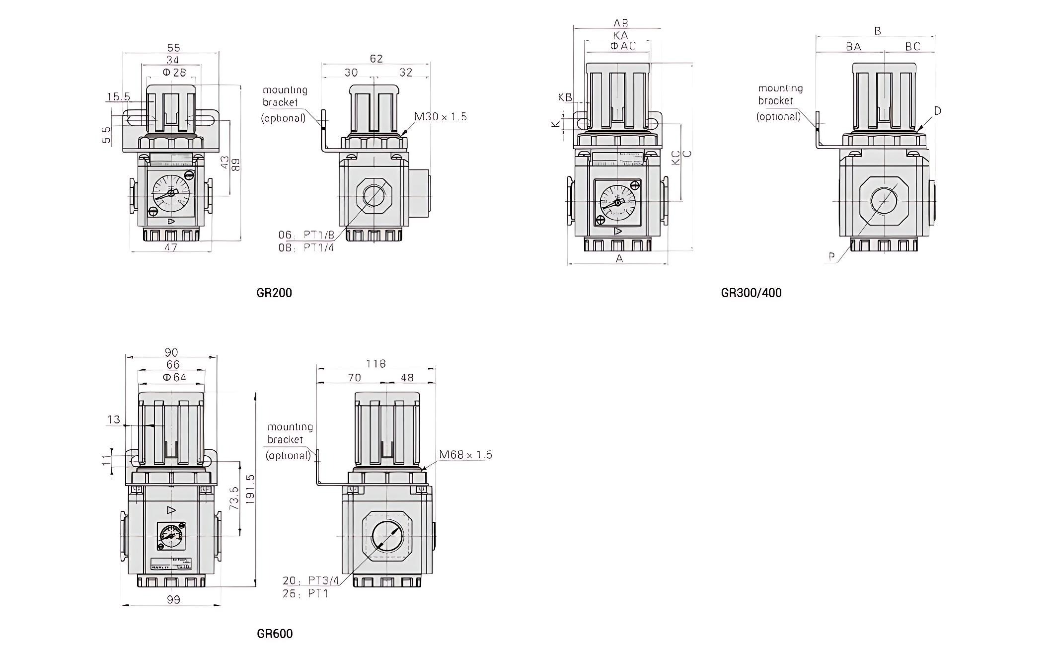 GR600 structure GR600结构