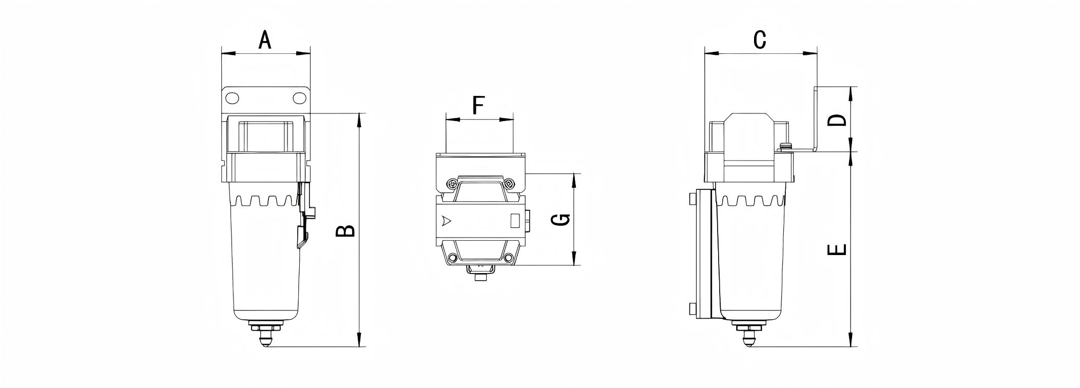 All metal series filter 空气过滤器