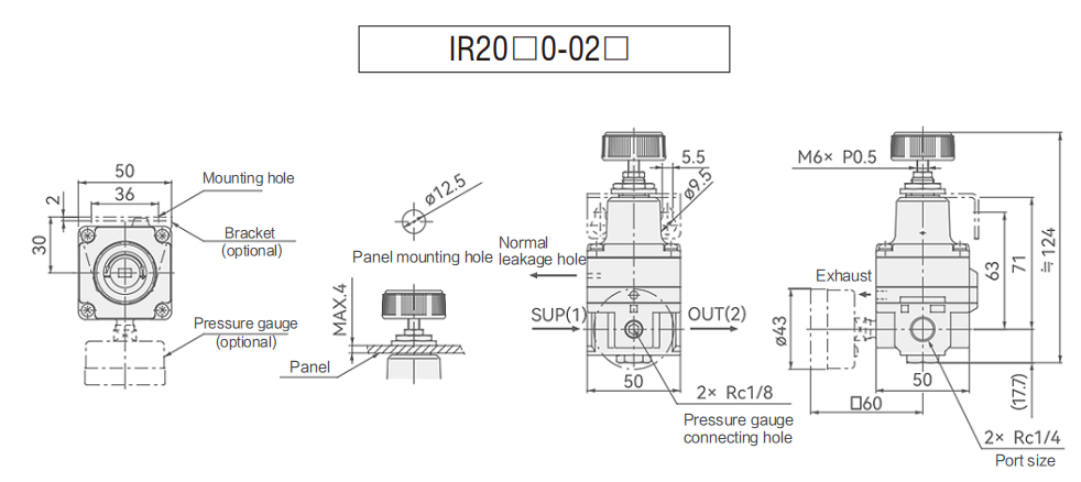 Pneumatic precision air pressure valve 气动精密气压阀