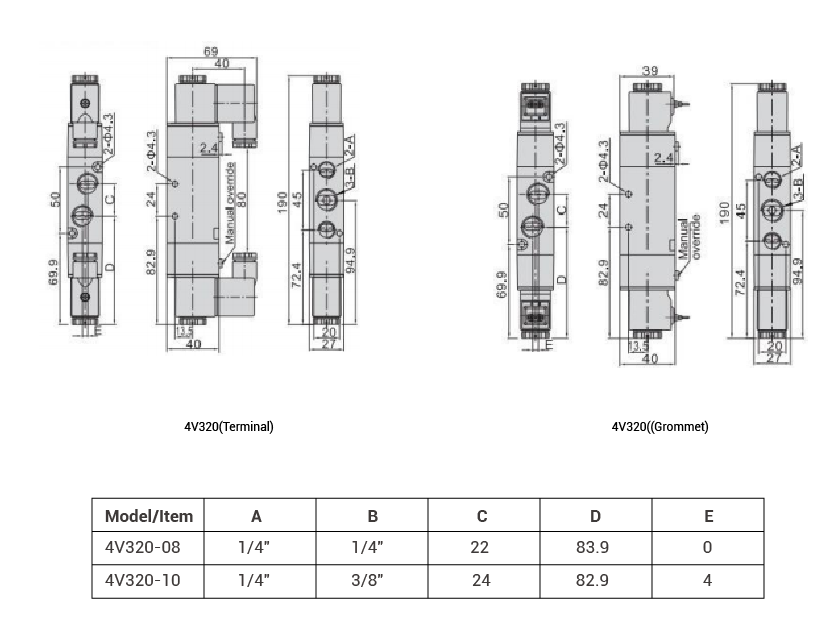 4V320 structure 4V320结构