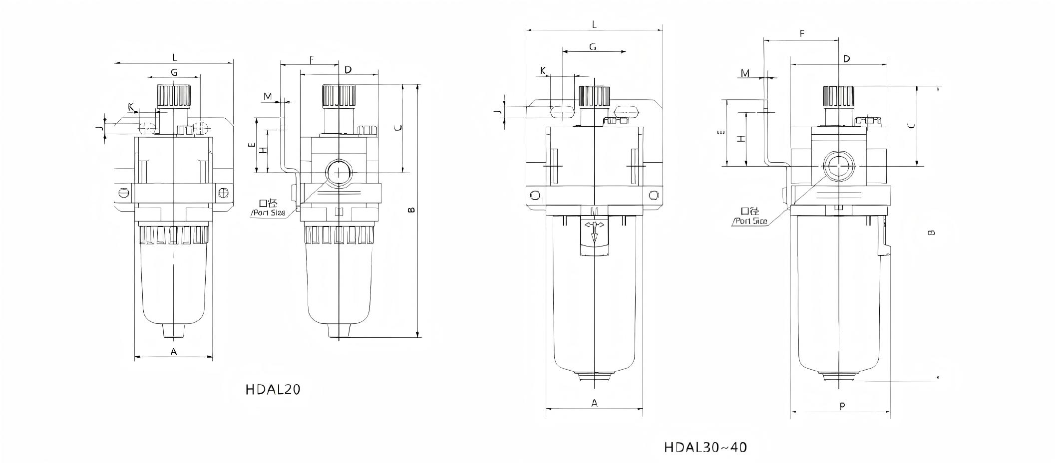 Air Lubricator HDAL润滑器
