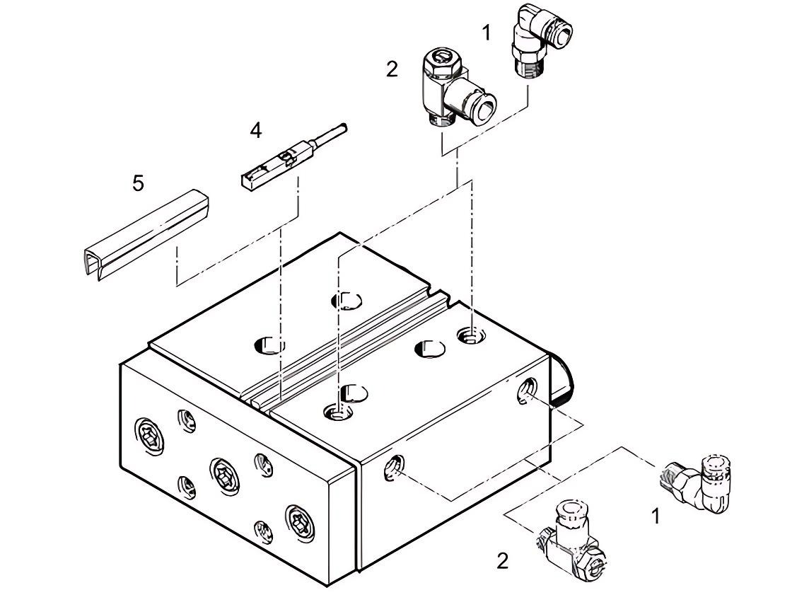 Guide rod cylinder 滑动导轨机构批发
