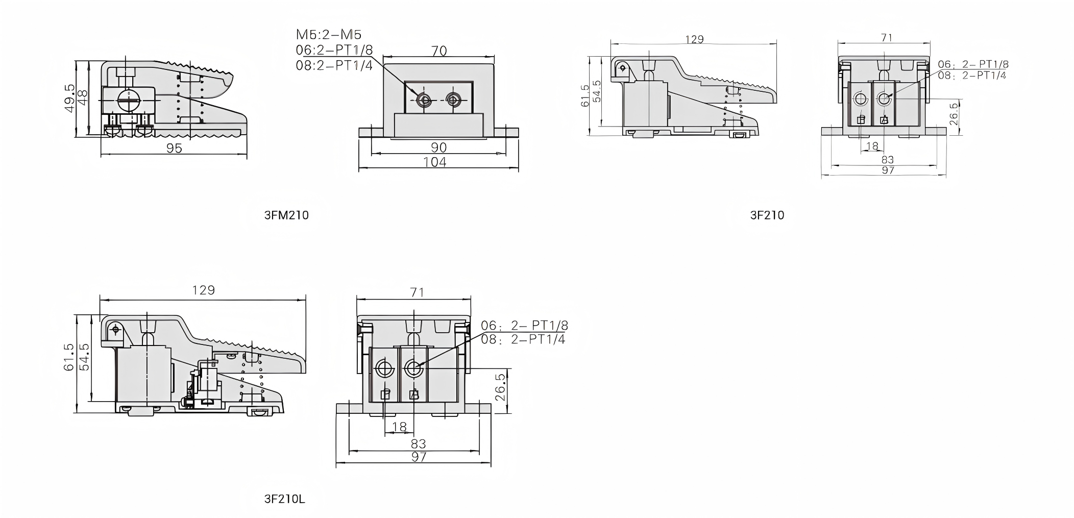 Manual Foot Petal Valve 脚瓣阀