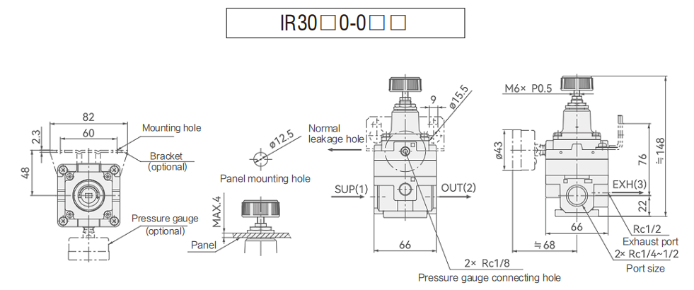 Pneumatic precision air pressure valve 气动精密气压阀