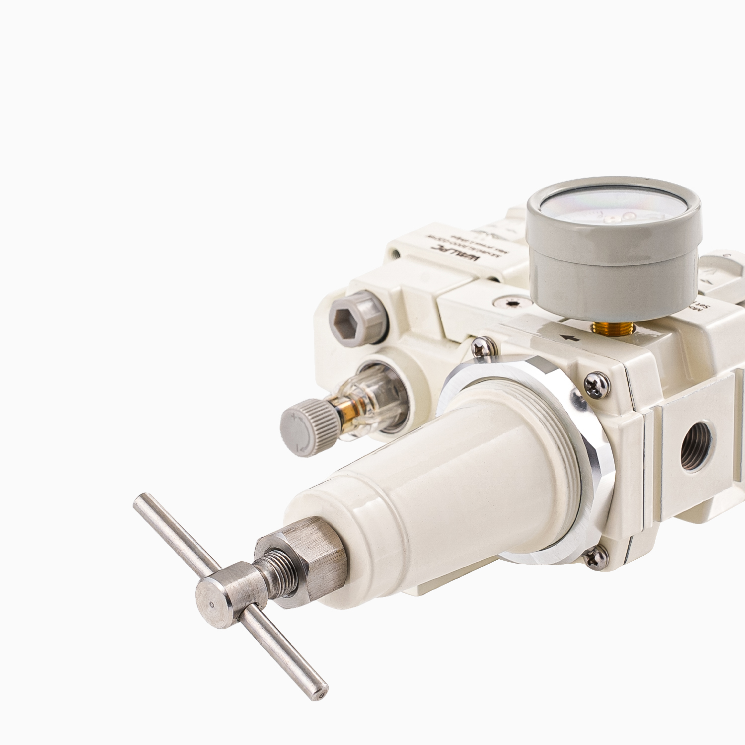 气动金属铝合金1/2 3/4气动自动化空气三联件过滤减压阀