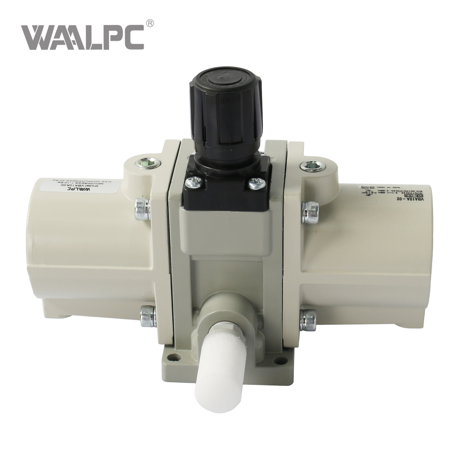 VBA 高压空气增压调节阀，带集成安全阀和计量口，紧凑，适用于气动系统