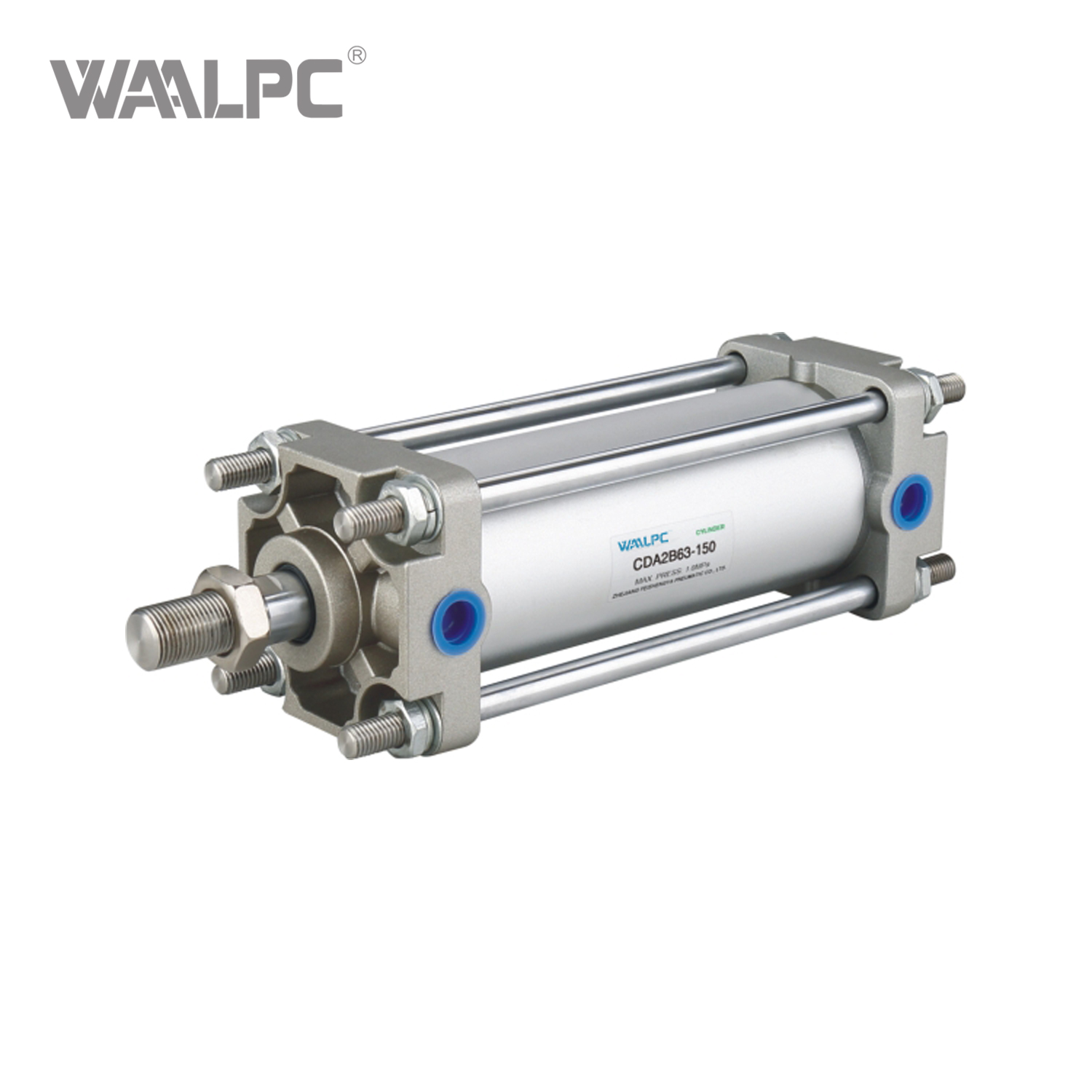CA2 系列 ISO/JIS 标准方体气缸，带磁性开关和安装支架 轻量化设计 轻松调节缓冲垫