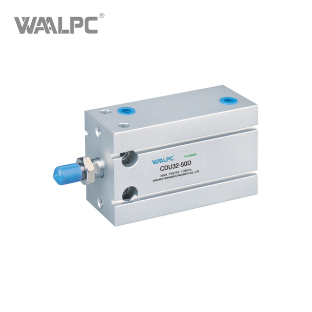 ISO 15552 标准圆体气缸 CDU32 系列双作用单杆，带可调缓冲垫和多种安装选项