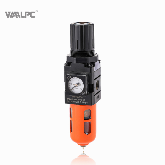 SMC 气动压缩空气过滤减压阀内置表压减压阀自动排水压缩机 1/8'' 1/4'' NPT/PT 