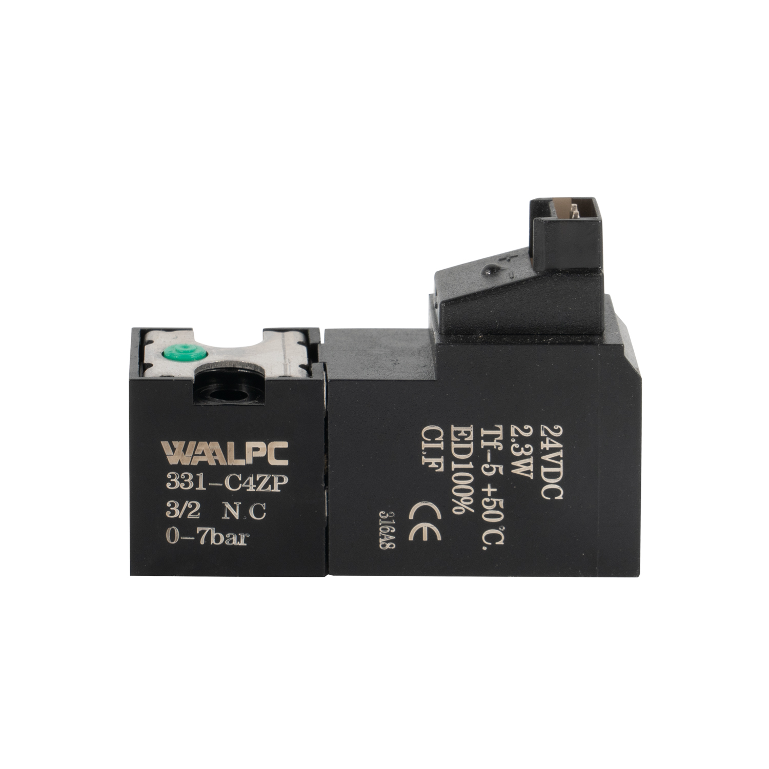  15mm 电磁阀 331-C4C 气动 6V/12V/24V 3/2 NC 先导式袜子编织机