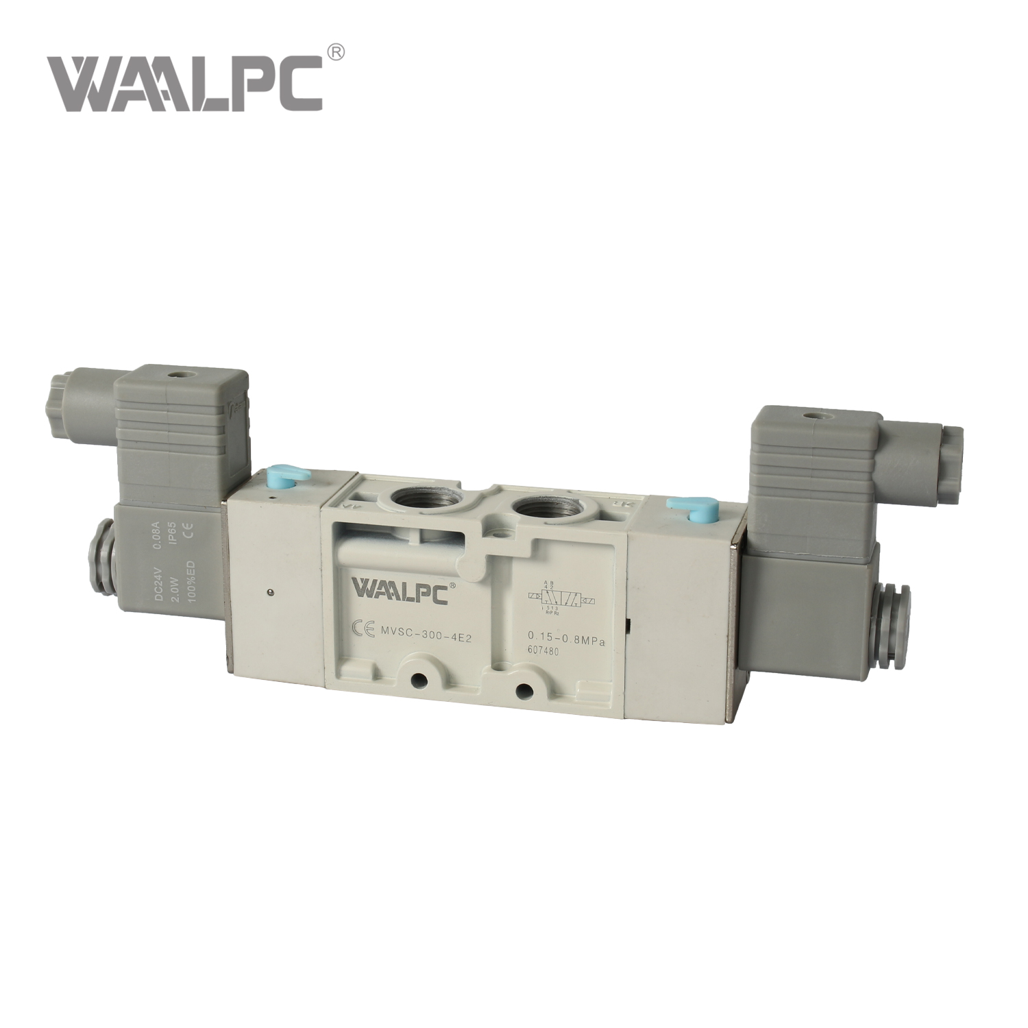 MVSC300 系列，直动式 3/2 通电磁阀