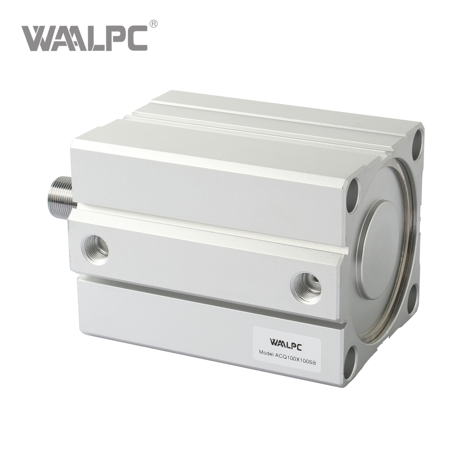 亚德客ACQ100X100SB型超薄气缸带磁铁双作用紧凑型气缸
