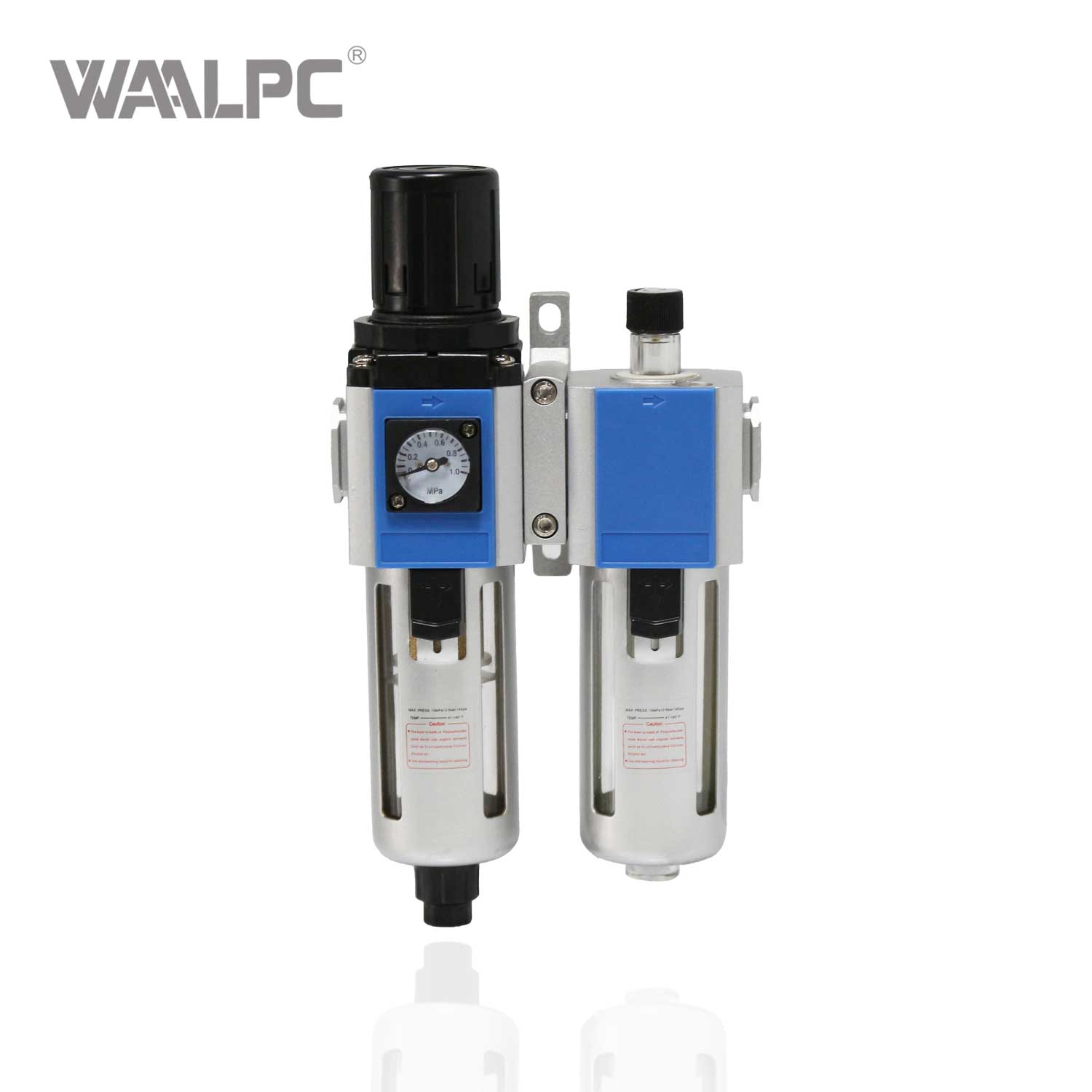 亚德客型油雾器 FR.L 组合式空气过滤减压阀 油水分离器和调压阀组合 1/4' 3/8'' 1/2' 端口 5μm 40μm 过滤