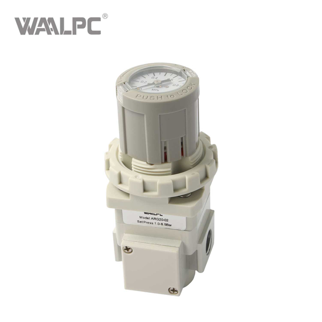 SMC 型 ARG 系列精密压力调节器 1/8'' 采用智能技术，专为优化气动系统性能而设计