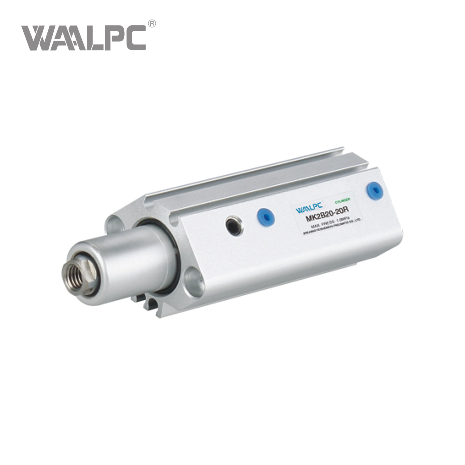 标准定制气动直线导轨MK系列紧凑型方体滑块气缸气缸双作用单杆内置磁铁