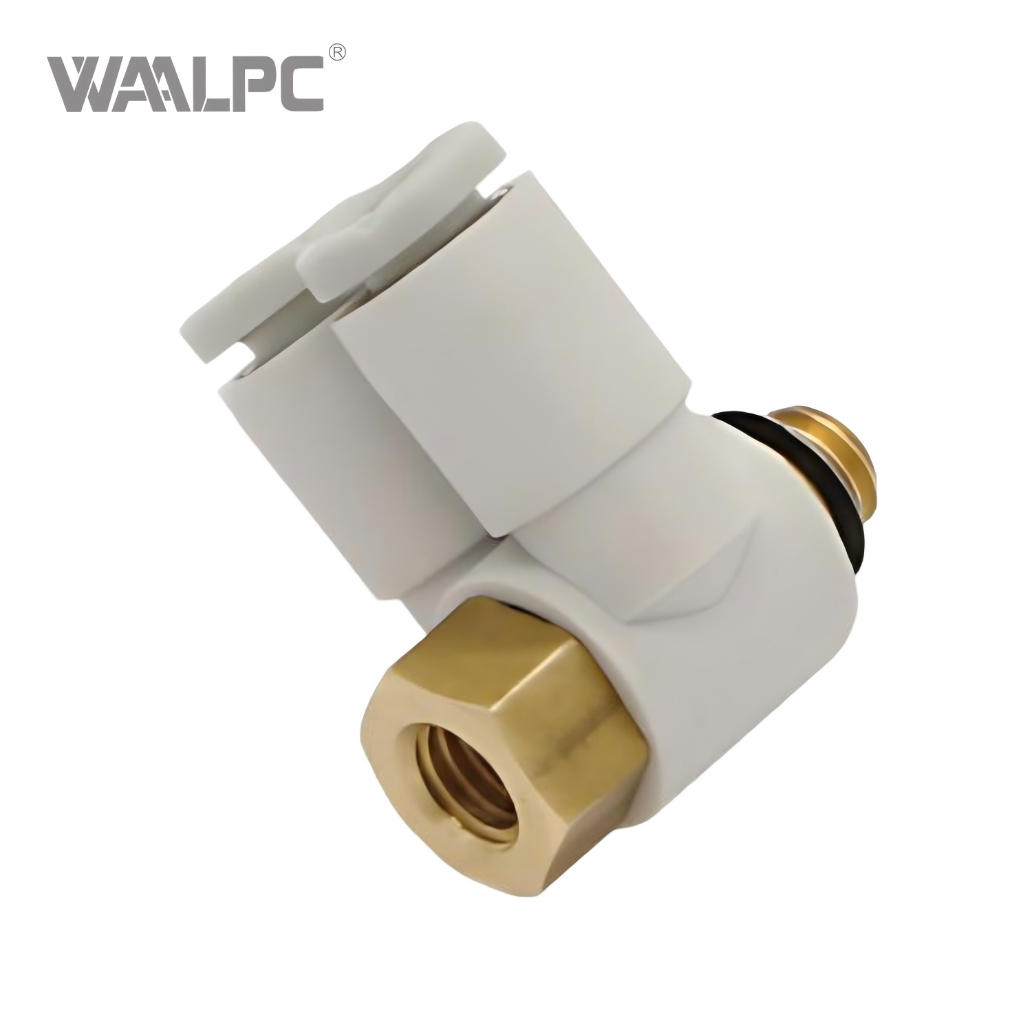 用于集中式气动系统的 SMC 型快速接头，节省空间的设计