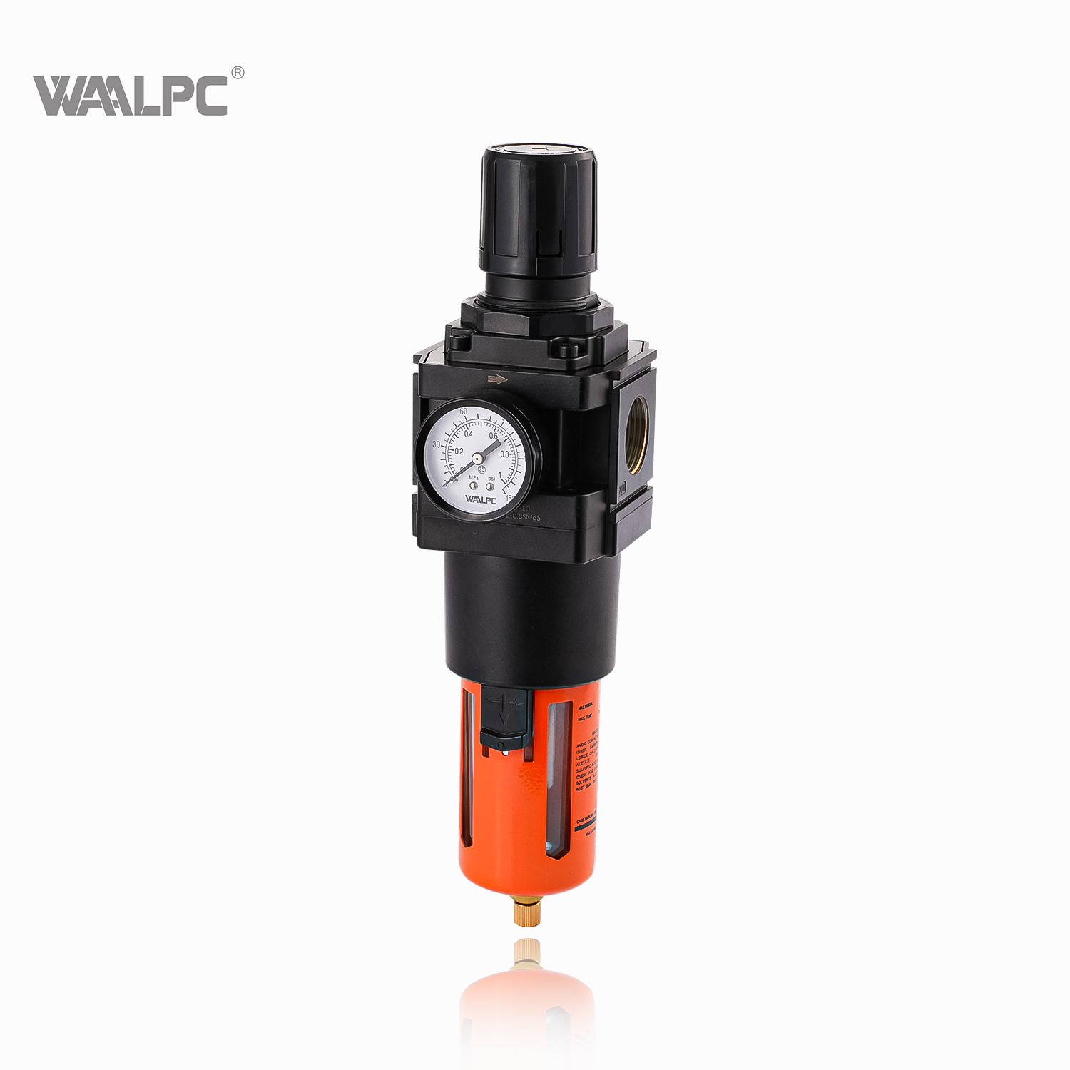 机械设备用空气过滤减压阀 AW2000 白色 SMC 1/8'' 1/4'' 