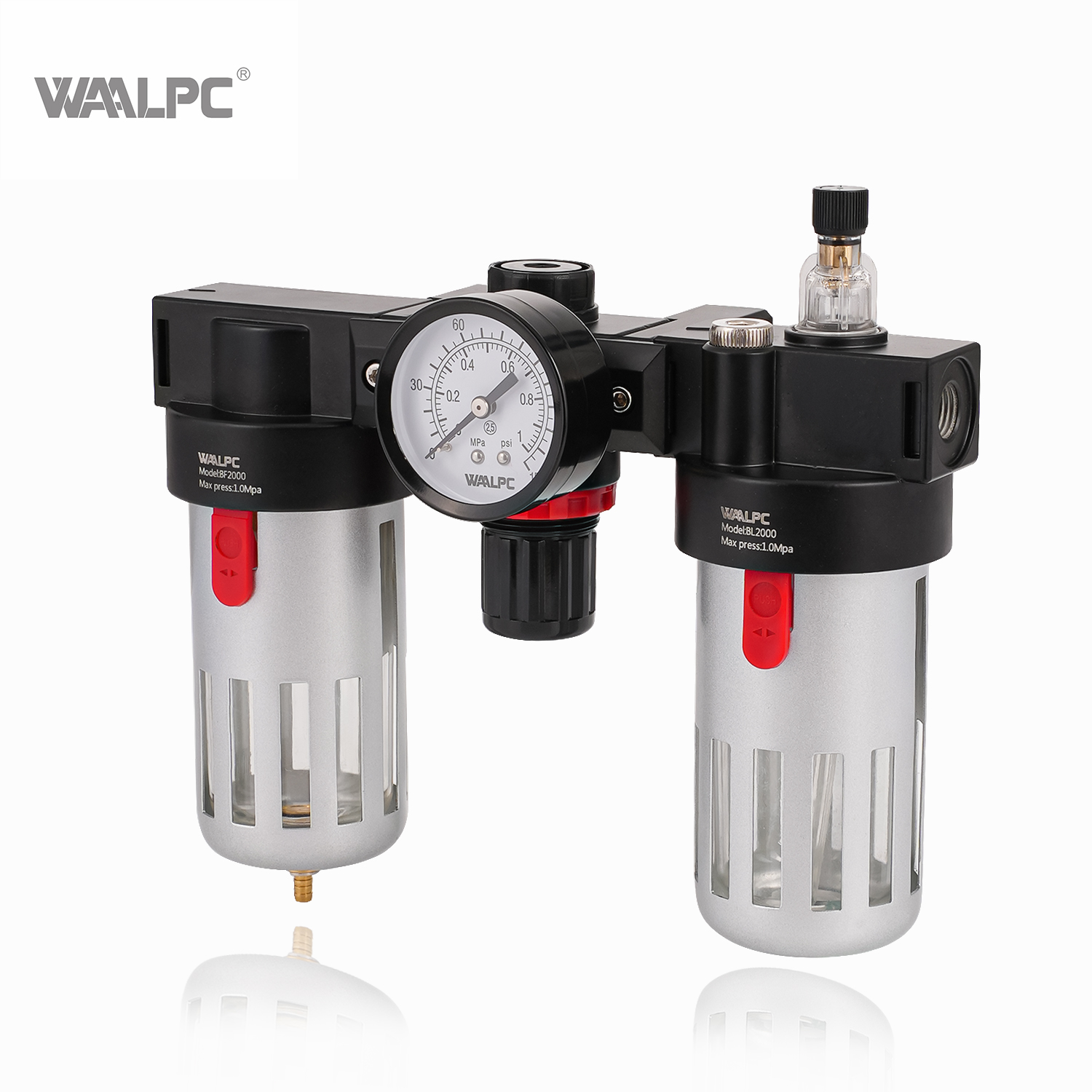 AC BC2000 PT 1/4英寸气源处理调压阀减压阀批发