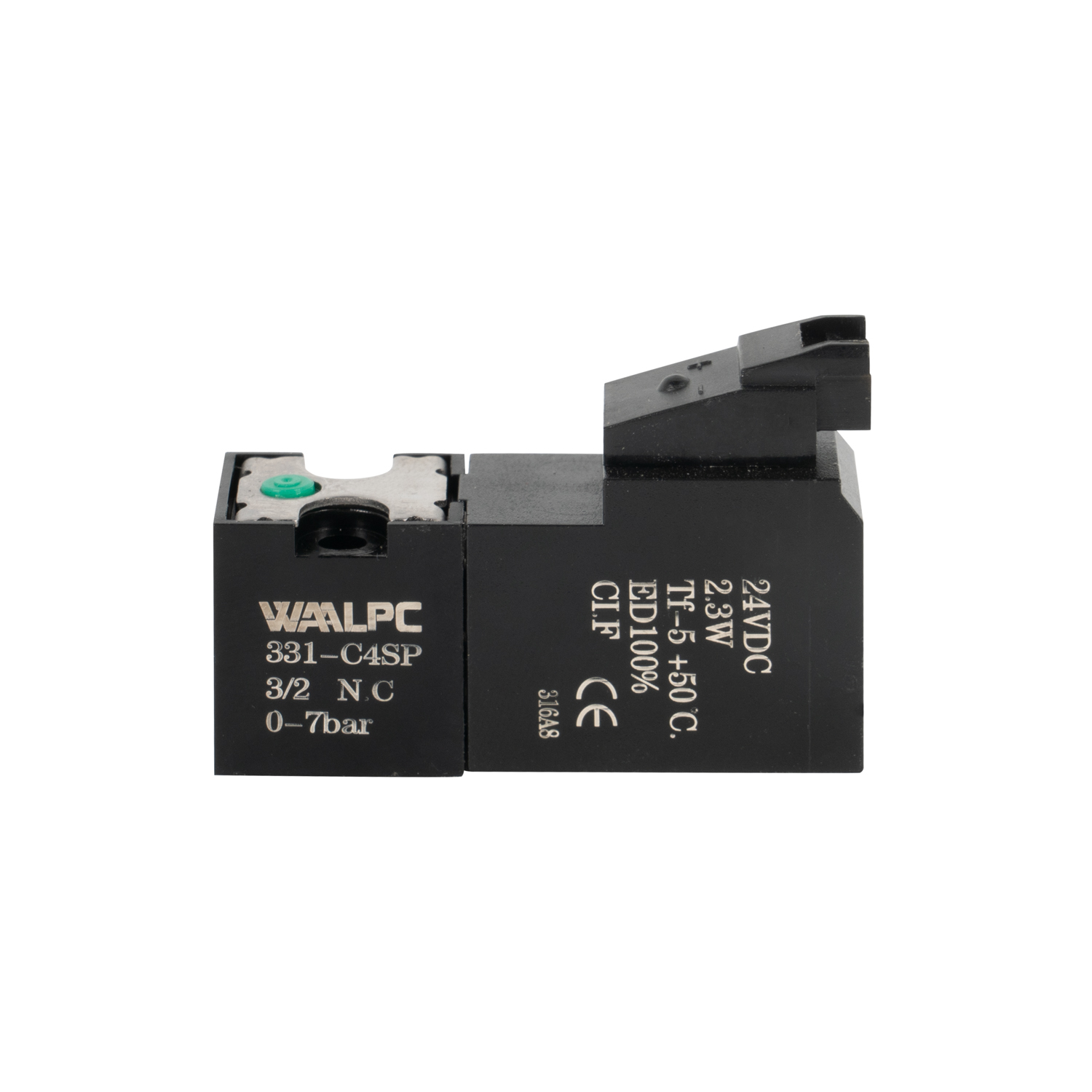  15mm 电磁阀 331-C4C 气动 6V/12V/24V 3/2 NC 先导式袜子编织机