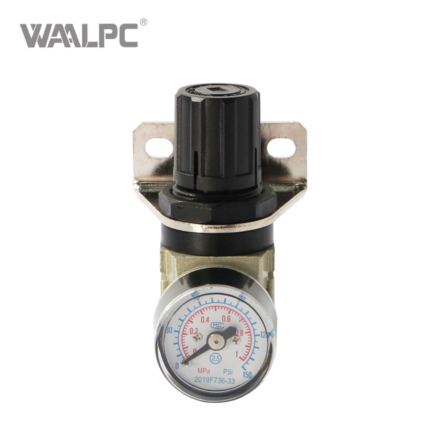 SMC AR1000-M5 气动调压器 - M5 螺纹，0.05–0.85 MPa 可调节，模块化 FRL 系列，1.5 MPa 耐压，自动排水，适用于工业气动系统