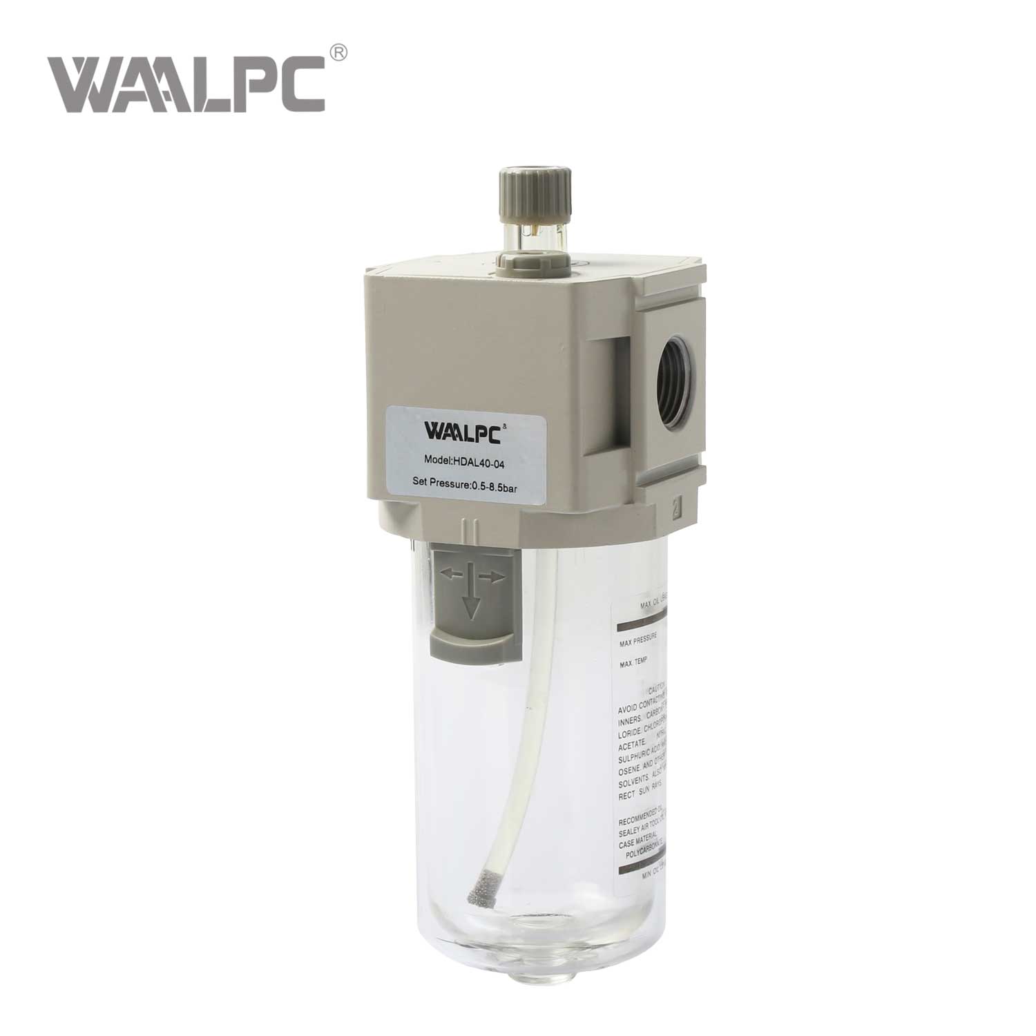 油雾润滑器 HDAL 系列 1/2'' 1.0MPa 工业气动系统精密润滑 50L/min