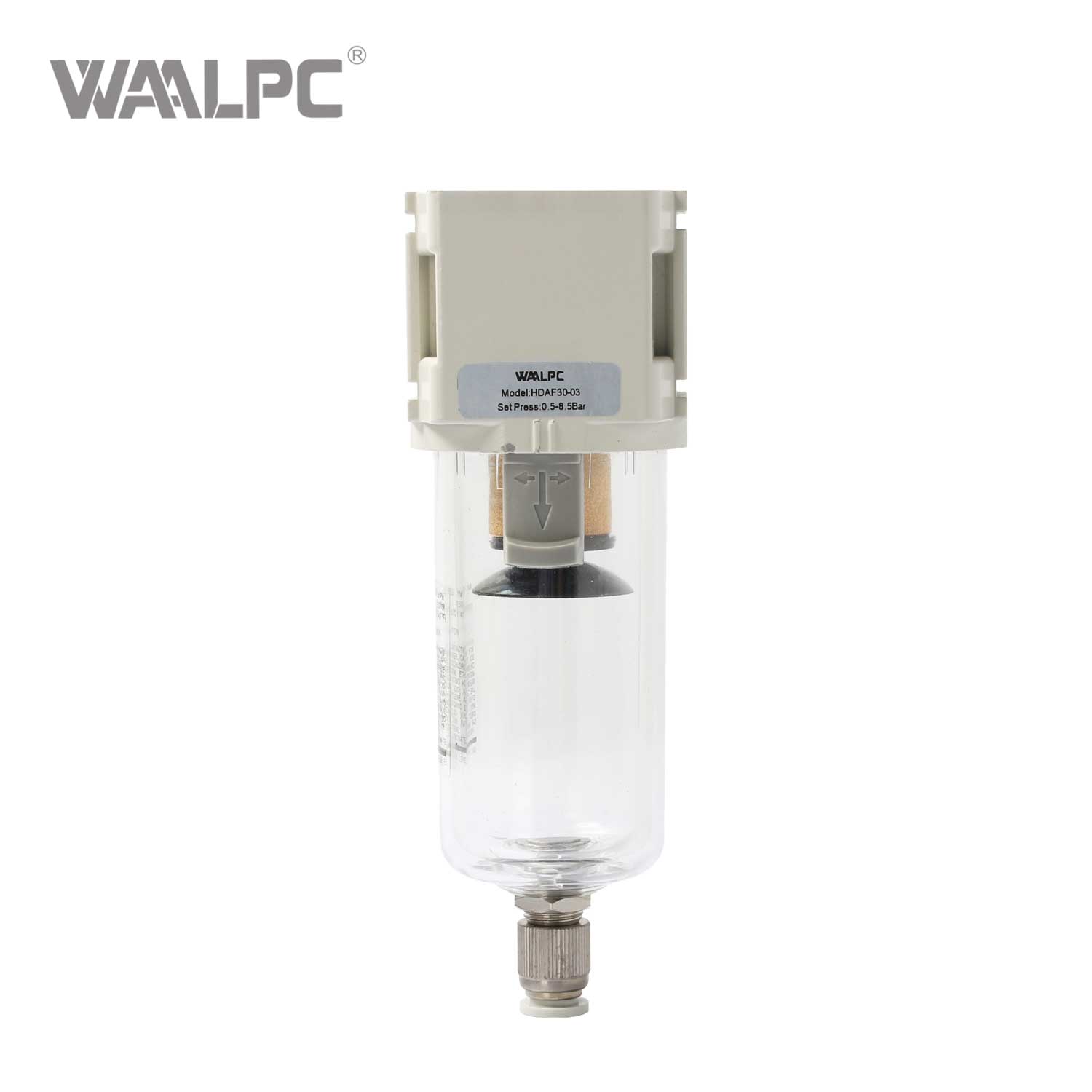 用于工业水处理的高效自清洁过滤器 99.9% 颗粒去除率 低压降 HDAF 1/4''