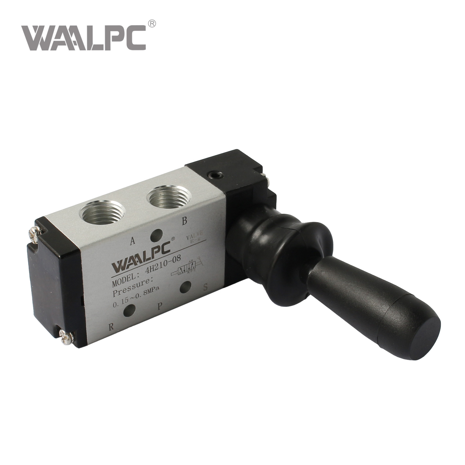 亚德客4H型系列铝合金手动阀 手柄阀 气动系统用工业手动阀