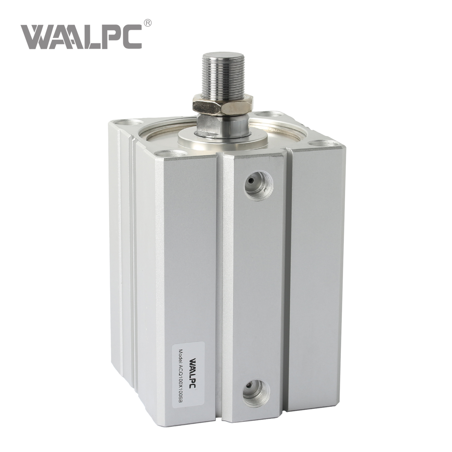 亚德客ACQ100X100SB型超薄气缸带磁铁双作用紧凑型气缸