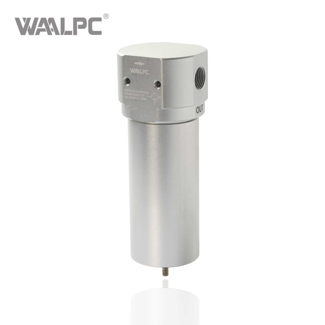 高压空气过滤器 20μm 40μm 过滤能力 4.0 MPa 最大压力 压铸铝主体 QSLH 系列 相当于工业自动化