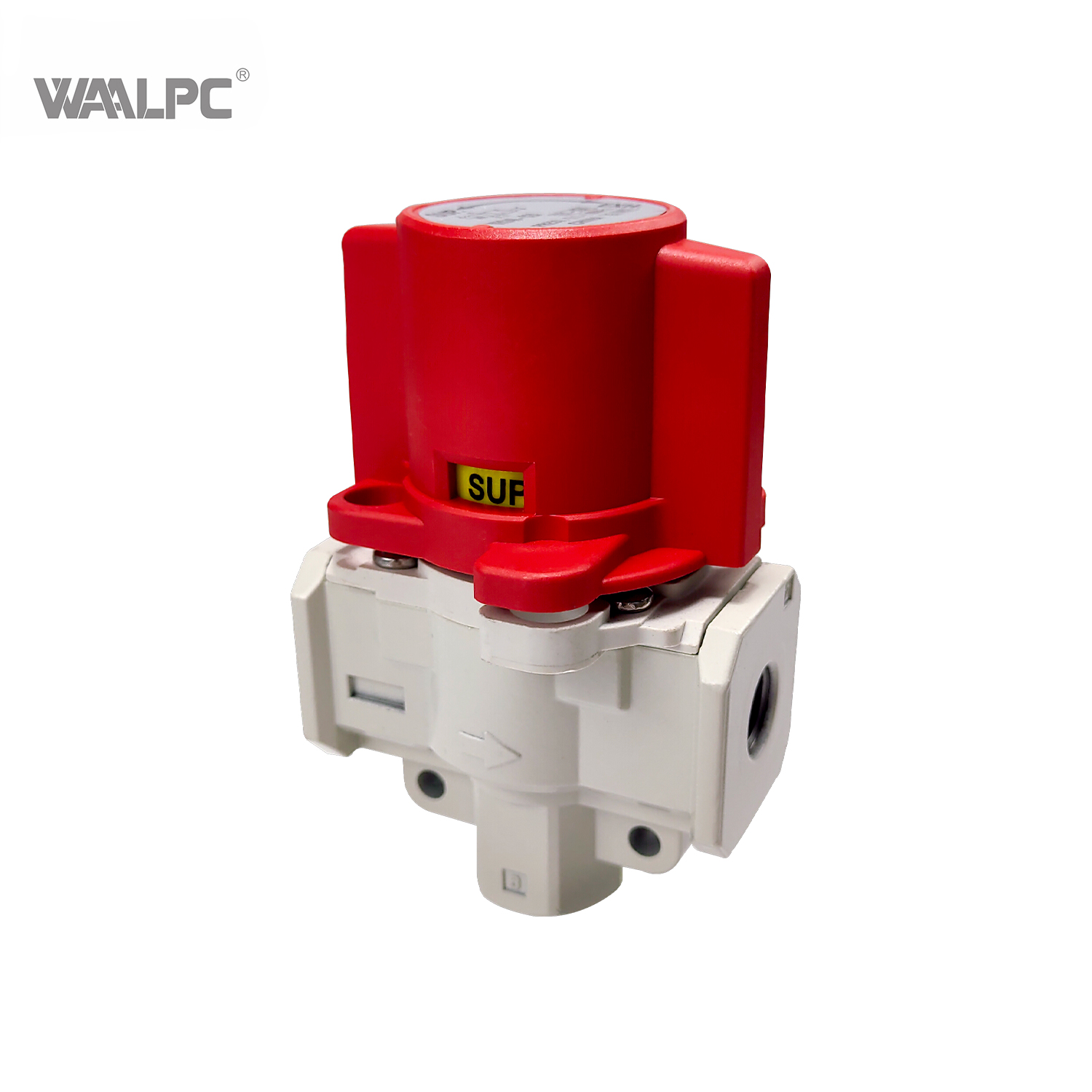 工业残压安全阀 SMC 型 1/4、3/8″ 1/2″ NPT 端口自动泄压，适用于液压/气动系统