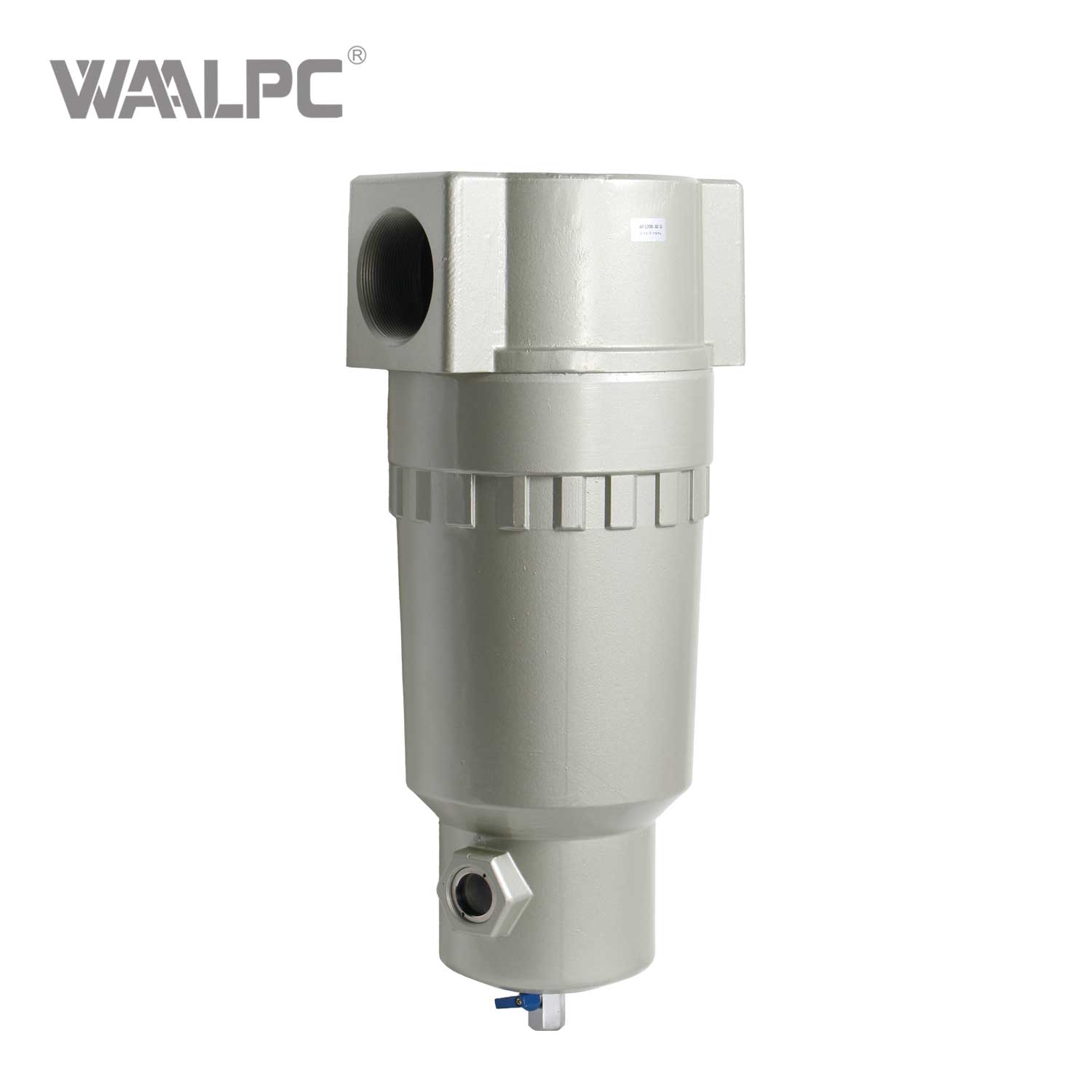 高流量压缩空气压力阀调节器过滤器 1-1/2''、2''、3''NPT/PT/G 气动机械用压铸铝自动排水器