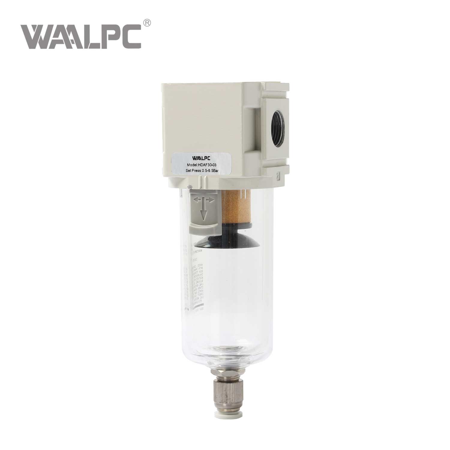 用于工业水处理的高效自清洁过滤器 99.9% 颗粒去除率 低压降 HDAF 1/4''