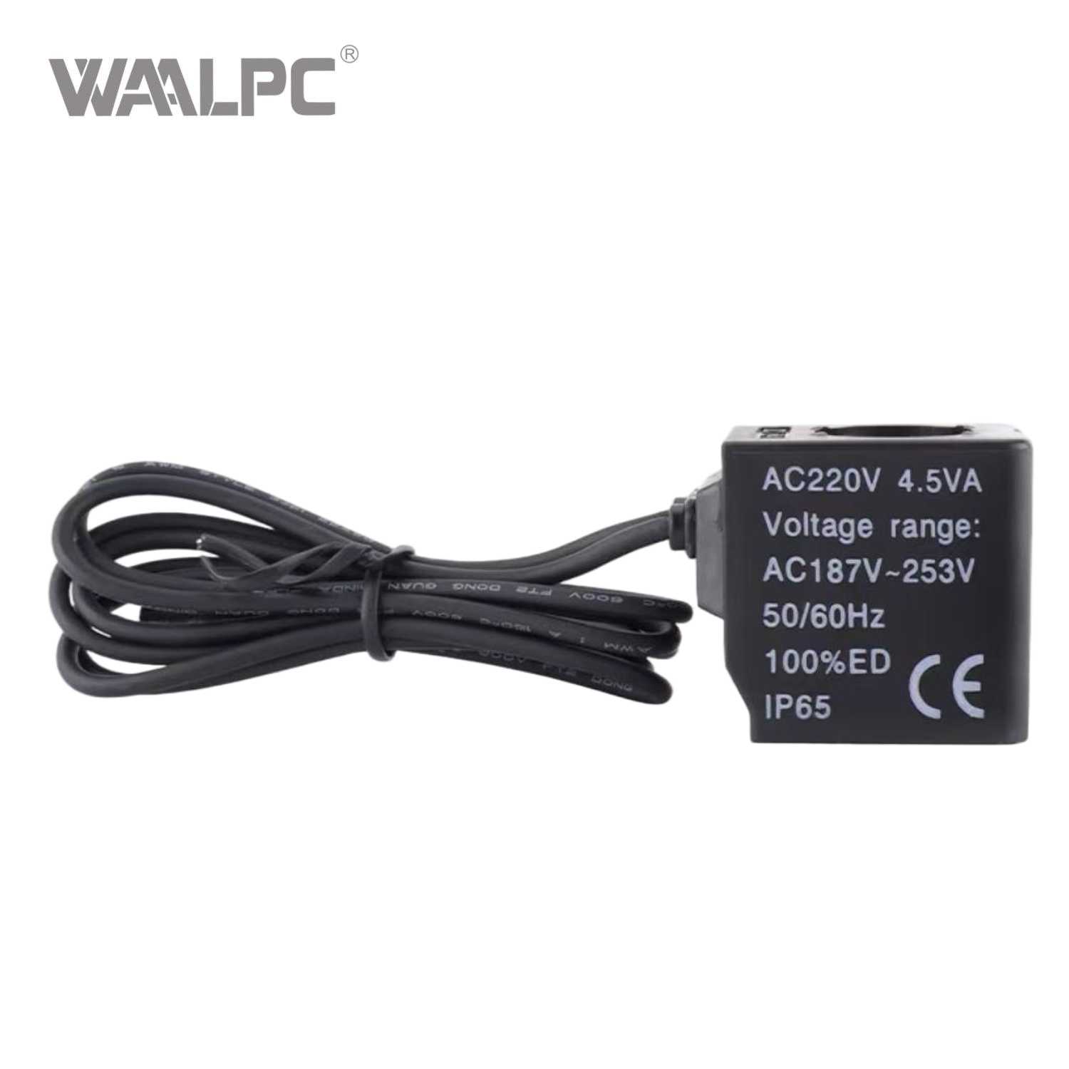 替换电动气动电磁阀线圈 DC 24V 4.8W AC 220V 4.5VA