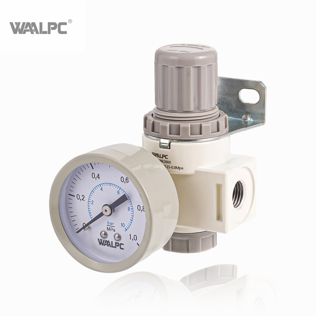 1/8'' 1/4'' 3/8'' 1/2'' 压缩空气调节器 压力调节器 减压阀 AR BR2000 用于气动控制系统