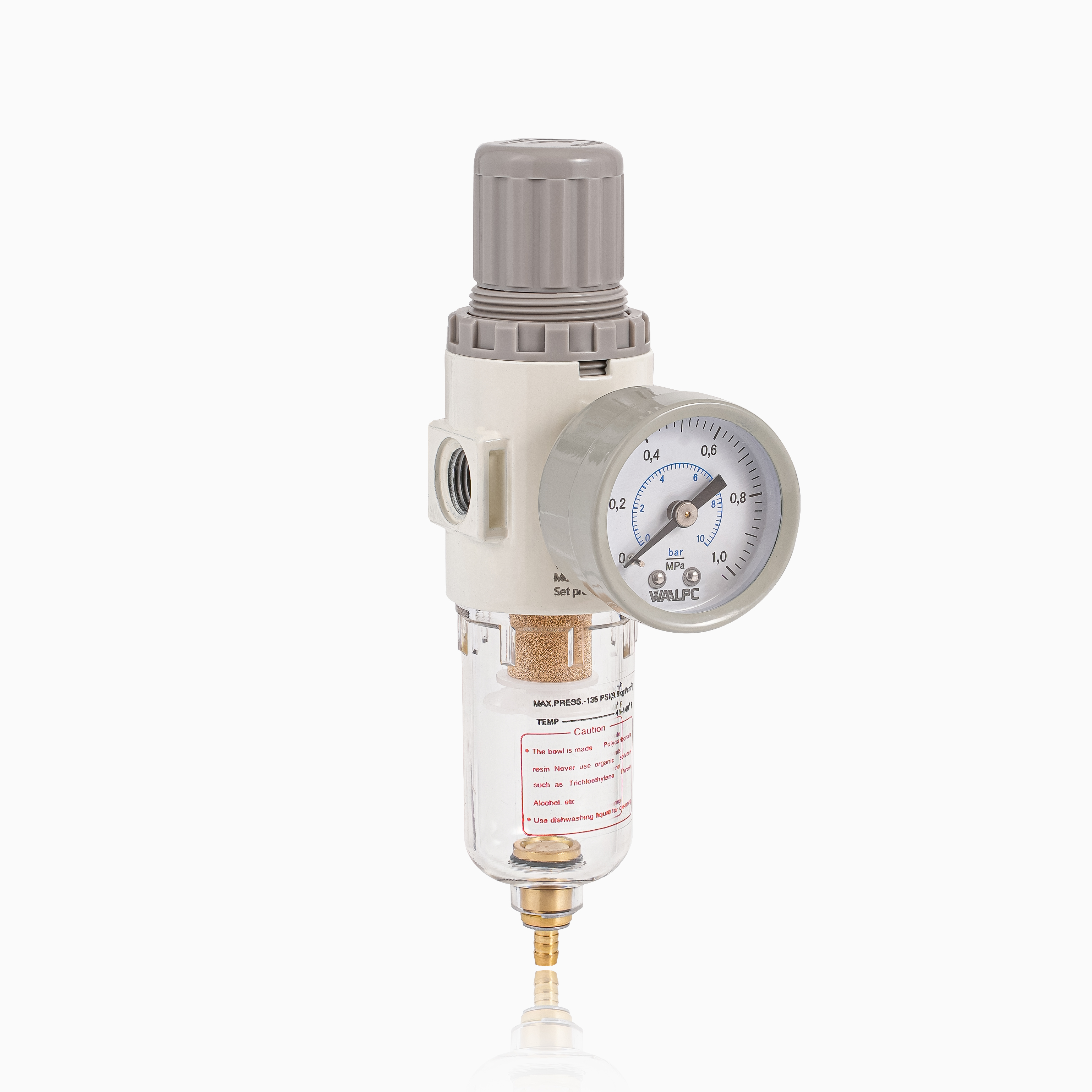 亚德客 AFR BFR2000 PT NPT G 1/8'' 1/4'' 3/8'' 1/2'' 制药行业压缩空气过滤调压阀