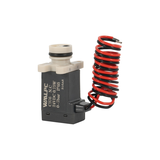 迷你 10mm 电磁阀 直通线 适用于 LONATI 袜子针织机 376-4XA-L 2/2 路 GRACO (NC) 0.75W 