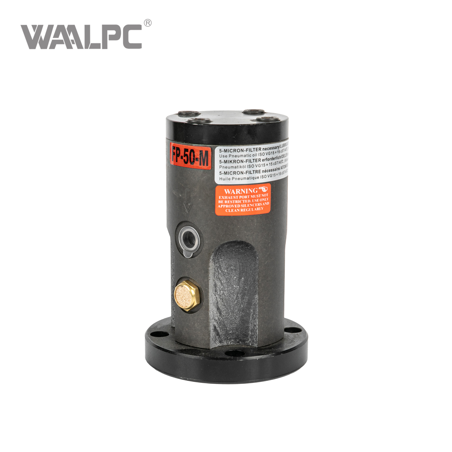 活塞式气动振动器带法兰板振动器铝合金气动锤