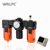WAALPC SMC 黑白气动调节器 AR4000-06 G3/4'' 0.05-0.85MPa 带外部压力表和电子显示
