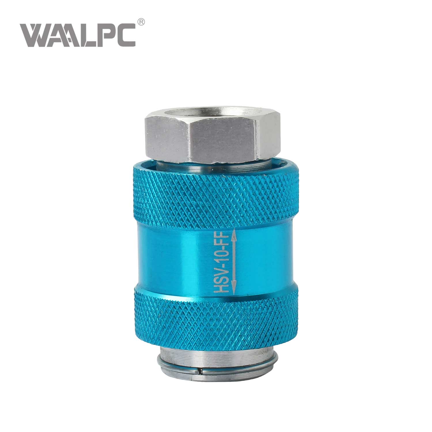 手动滑阀 HSV-25 铝制 PT1' 螺纹气动流量控制 