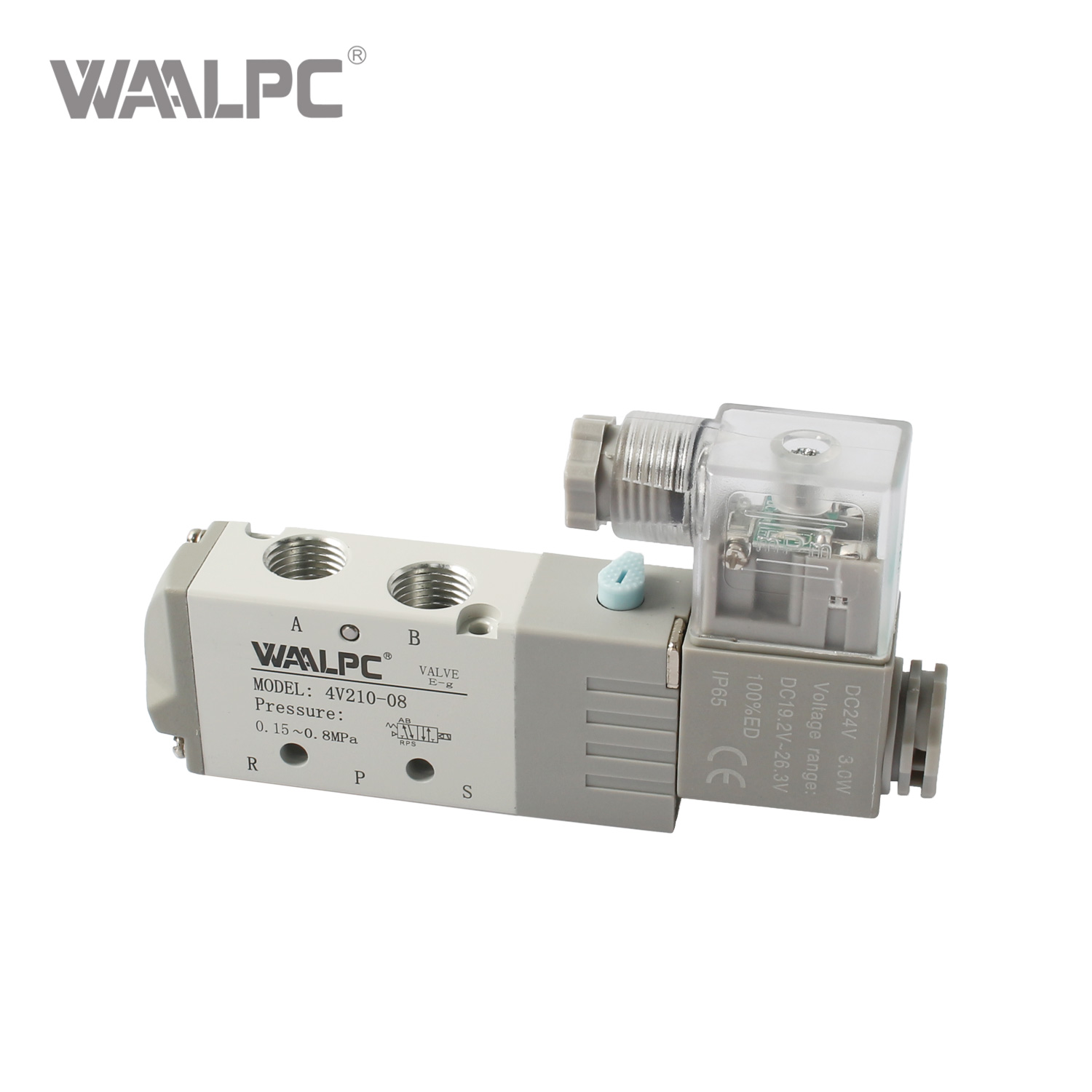 用于工业自动化的带 PT1/4 端口的高性能 5/2 路气动电磁阀