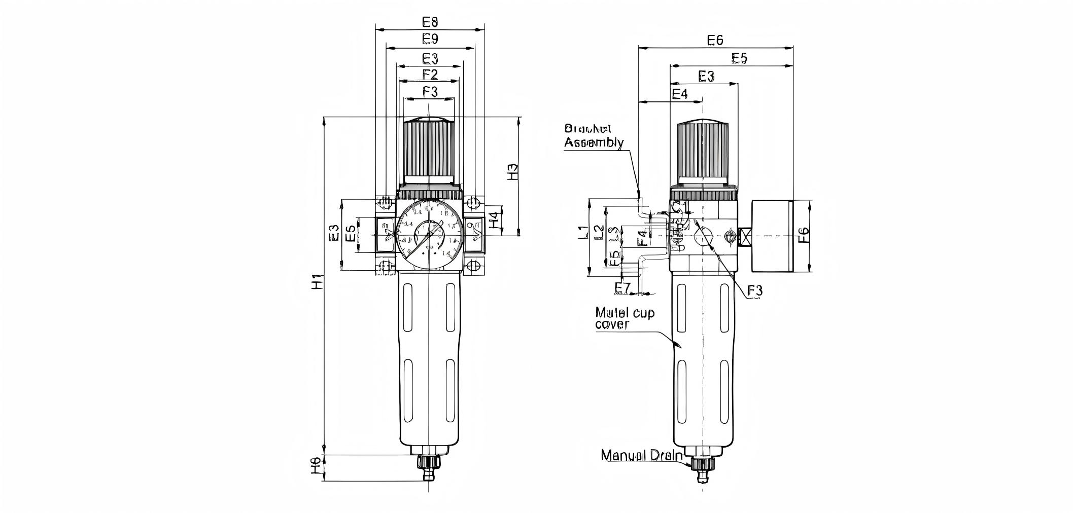 空气过滤调节器
