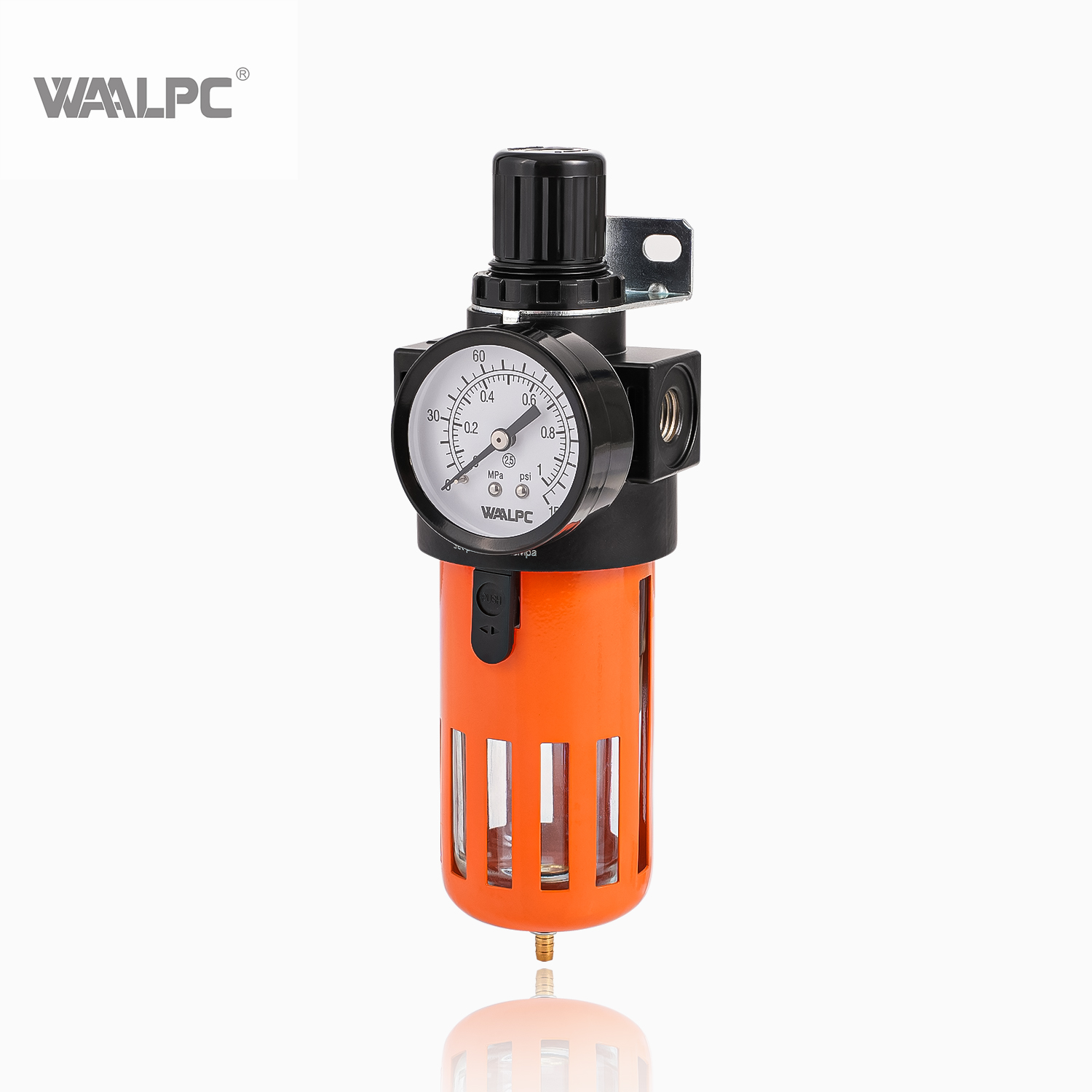 亚德客 AFR BFR2000 PT NPT G 1/8'' 1/4'' 3/8'' 1/2'' 制药行业压缩空气过滤调压阀