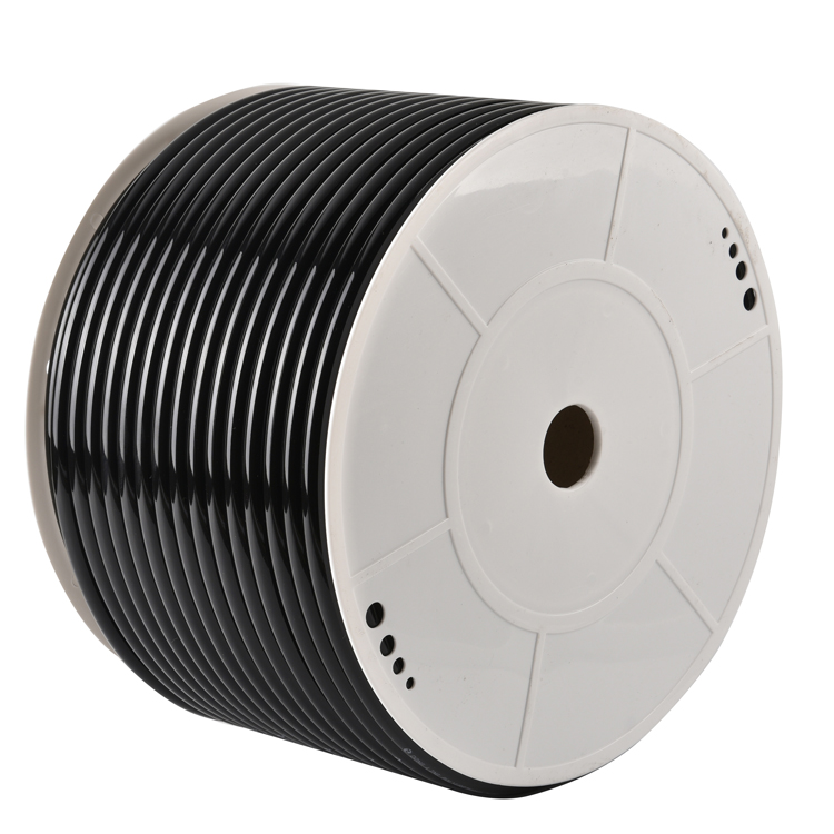 PU 气动软管空气压缩机拖车空气制动线圈管尼龙空气制动软管软 1/4'' 20FT 30FT 40FT 50FT