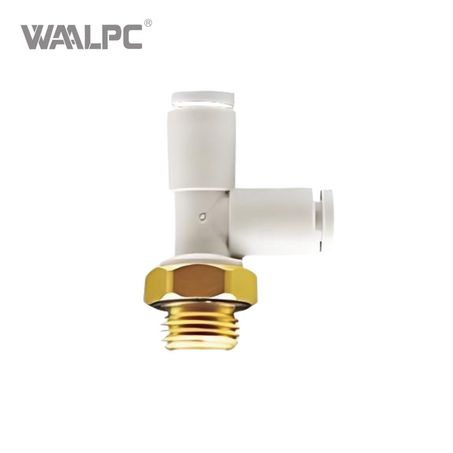 气动白铜接头T型弯管快速接头